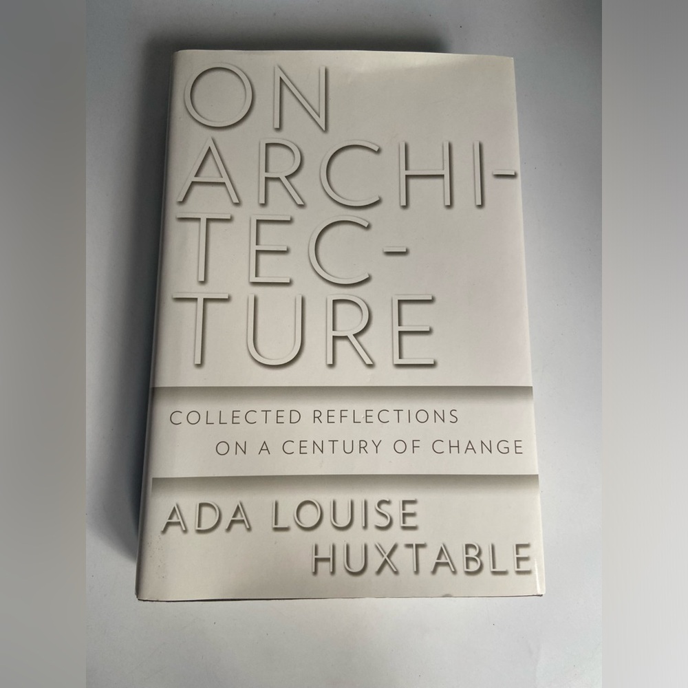 On Architecture Hardcover Book